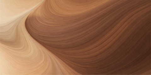 Obraz premium Light filters through the textured orange sandstone patterns of Antelope Canyon in Page, Arizona, USA, creating a dark, wood-like grain across the desert rock landscape