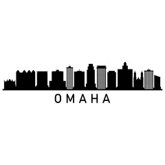 Obraz premium Skyline Omaha