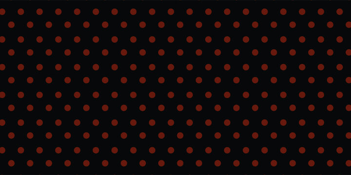 a black background with red polka dot pattern