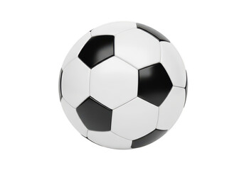 Naklejka premium High-quality soccer ball graphic isolated on transparent background