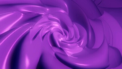 Abstract futuristic background of purple glowing energy waves and hi-tech magic lines © Bolbik
