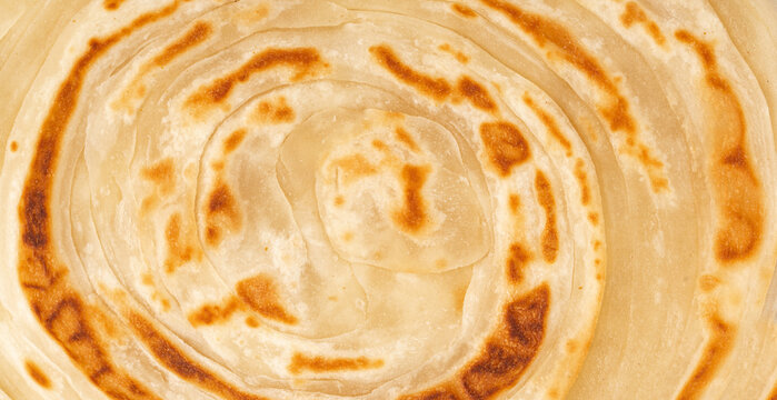 Kerala porotta known as paratha or parotta