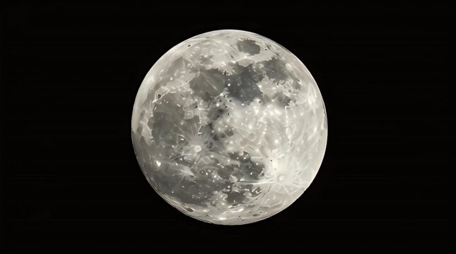 Detailed high magnification photograph captures the bright illuminated surface of the waxing gibbous moon against the darkness of space.