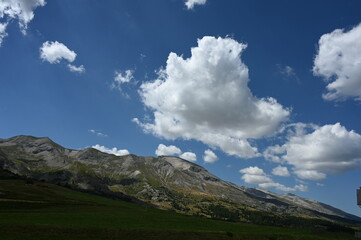 Fototapeta premium Berge am Col de Festre