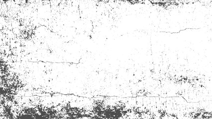 Fototapeta premium Vector overlay texture set with damaged concrete stains and grunge spray effect for graphic design backgrounds Grunge spray and stained concrete overlay textures