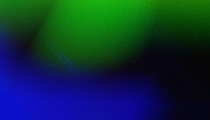  Grainy Green Blue Gradient Abstract Texture with Soft Glowing Light and Noise Effect on Dark Black Background for Cinematic Banner Poster and Wallpaper Design © ale studio 
