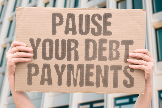 "Pause Your Debt Payments" Some lenders offer hardship programs that temporarily pause debt payments during job loss. FINANCE. DEBT. HARDSHIP. BUDGET. SURVIVE.