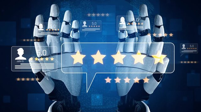 AI enhances customer review and rating system by analyzing review, rating, and customer feedback for deeper trust insights Marrow