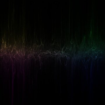 abstract fractal energy shockwaves on alpha background