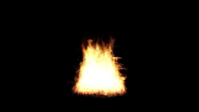 4K Fireplace Rising Fire Sparks Embers Bokeh Black Background Video Overlay Visual Effects Fiery Blaze Fires Ember Spark Yellow Red Orange White Blur Blurry Film Cinematic Abstract Round Circle Flames