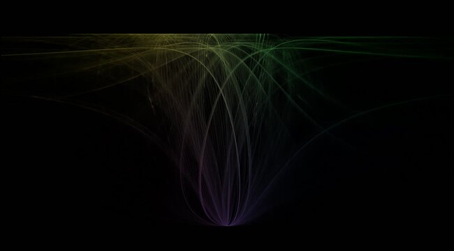 abstract fractal energy shockwaves on alpha background