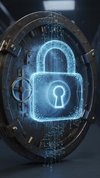 Digital Padlock Secures Server Room Data Flow