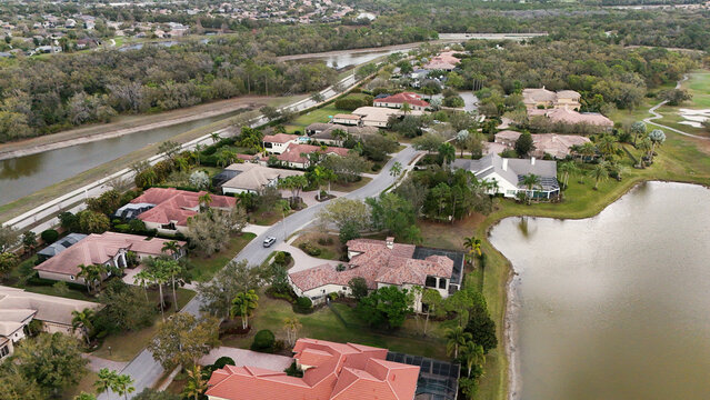 Lakewood Ranch Country Club area adjacent to Hidden River Trail Road, Bradenton, Florida