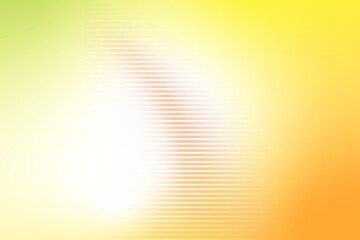 Fototapeta premium Modern Green and Orange Gradient Background with Horizontal Line Pattern