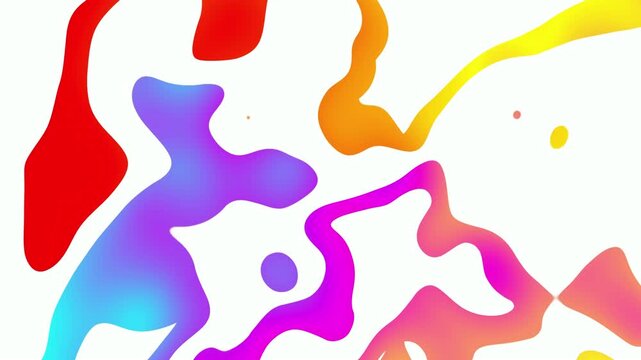 Abstrack Liquid background background video 4k