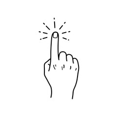 Obraz premium Hand holding number 10 with confetti celebration success achievement vector illustration