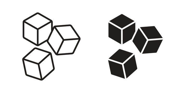 Sugar icon. Premium thin line vector illustrator. Vector EPS10