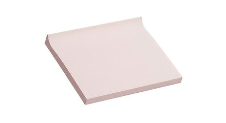 Fototapeta premium A blank notepad on a transparent background for writing and note-taking purposes