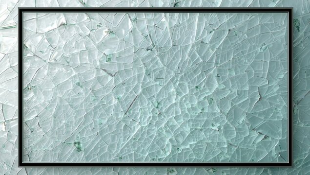 Background of fractured tempered laminated glass