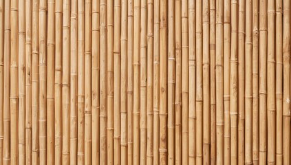 Fototapeta premium Bamboo stick fabric texture