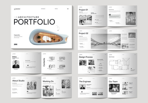 Architecture Portfolio Layout