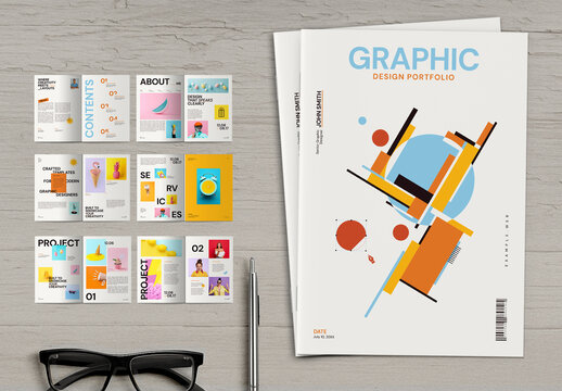 Creative Graphic Design Portfolio Template