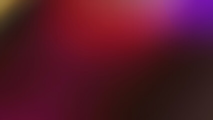 Abstract blurred colorful background gradient smooth flow of colors dark red