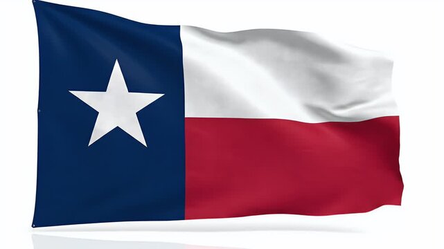 A lone white star adorns a deep blue field beside red and white horizontal stripes