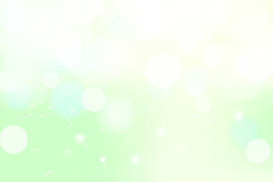 緑 グラデーション キラキラ 光 玉ボケ 抽象 背景 素材

