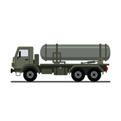 flat vector land war vehicles 001