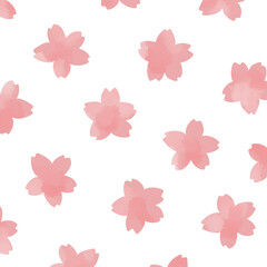 水彩の桜の壁紙・パターン