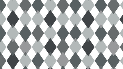 Classic argyle pattern featuring overlapping diamond shapes in different shades of grey and white for a professional and elegant background.
