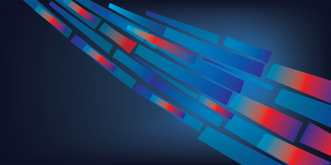 Naklejka premium PrintRaw Motion Background - Dynamic Layered Flow and Diagonal Shapes in Abstract Tech Composition