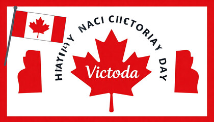 Victoria Day Canada Maple Leaf Celebration
