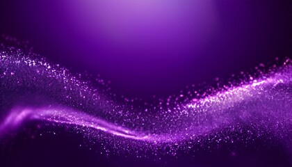 A Purple Background With A Purple Wave Of Glitter