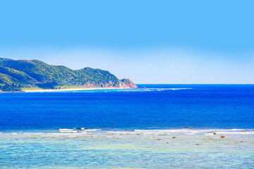 笠利崎灯台 ( 別名 用岬 ) は 奄美 の 観光スポット 【 奄美大島 の 最北端 】