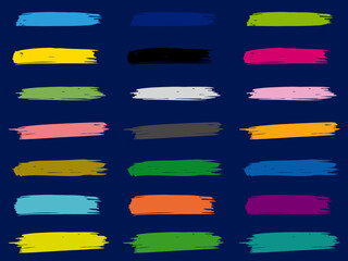 ペンキ、吹き出し、スウォッチ, イラレ, イラストレーター, イラストレーション,  © ちゃり丸ーCharimaru