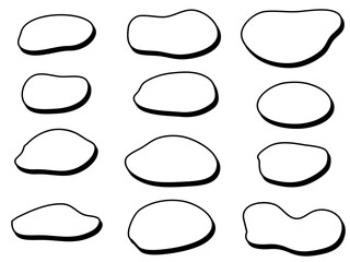 ペンキ、吹き出し、スウォッチ, イラレ, イラストレーター, イラストレーション,  © ちゃり丸ーCharimaru