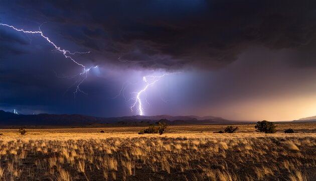 A Dramatic Lightning Storm