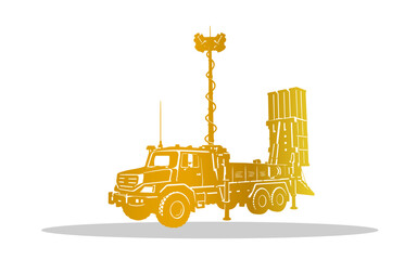 Monster Truck Carrying Giant Missiles © Danidesign.id