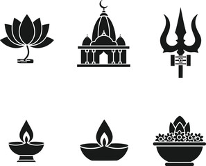 Hindu symbols and icons