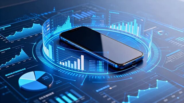 Smartphone with digital data analytics