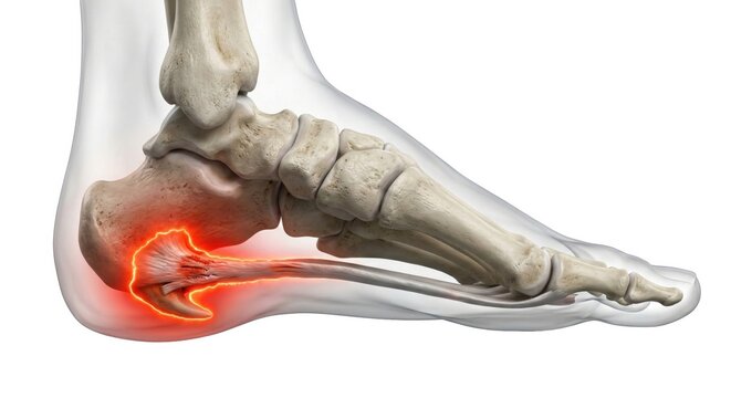 Knee osteoarthritis joint cartilage erosion medical 3D illustration showing severe bone degradation and osteophytes formation for orthopedic surgery healthcare science education
