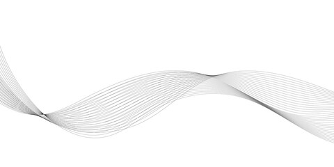 Fototapeta premium Dynamic Waveform Flow