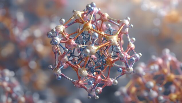 This is a 3D depiction of a metal-organic framework named UIO-66