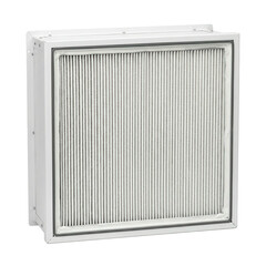 Cleanroom air filter contamination control panel for dust free ventilation system ensuring sterile environment and efficient particle removal