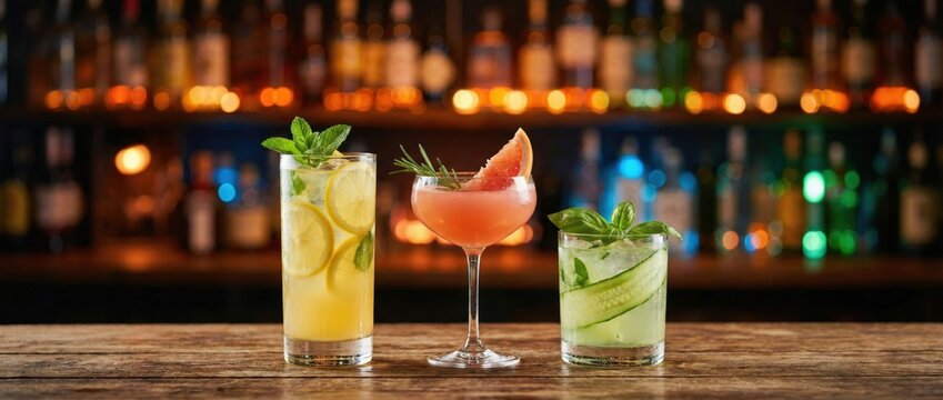 Refreshing cocktail event vibrant drink showcase trendy bar setting beverage photography cozy atmosphere close-up view creative mixology ideas to inspire home bartenders