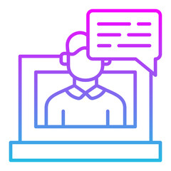 Obraz premium Speech Icon