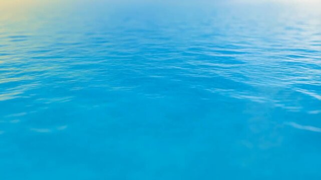 Blue Water Texture Background Loop