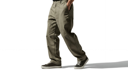 Full length portrait of a handsome young businessman in a black suit and leather jacket standing and smiling as a stylish fashion model isolated in a studio